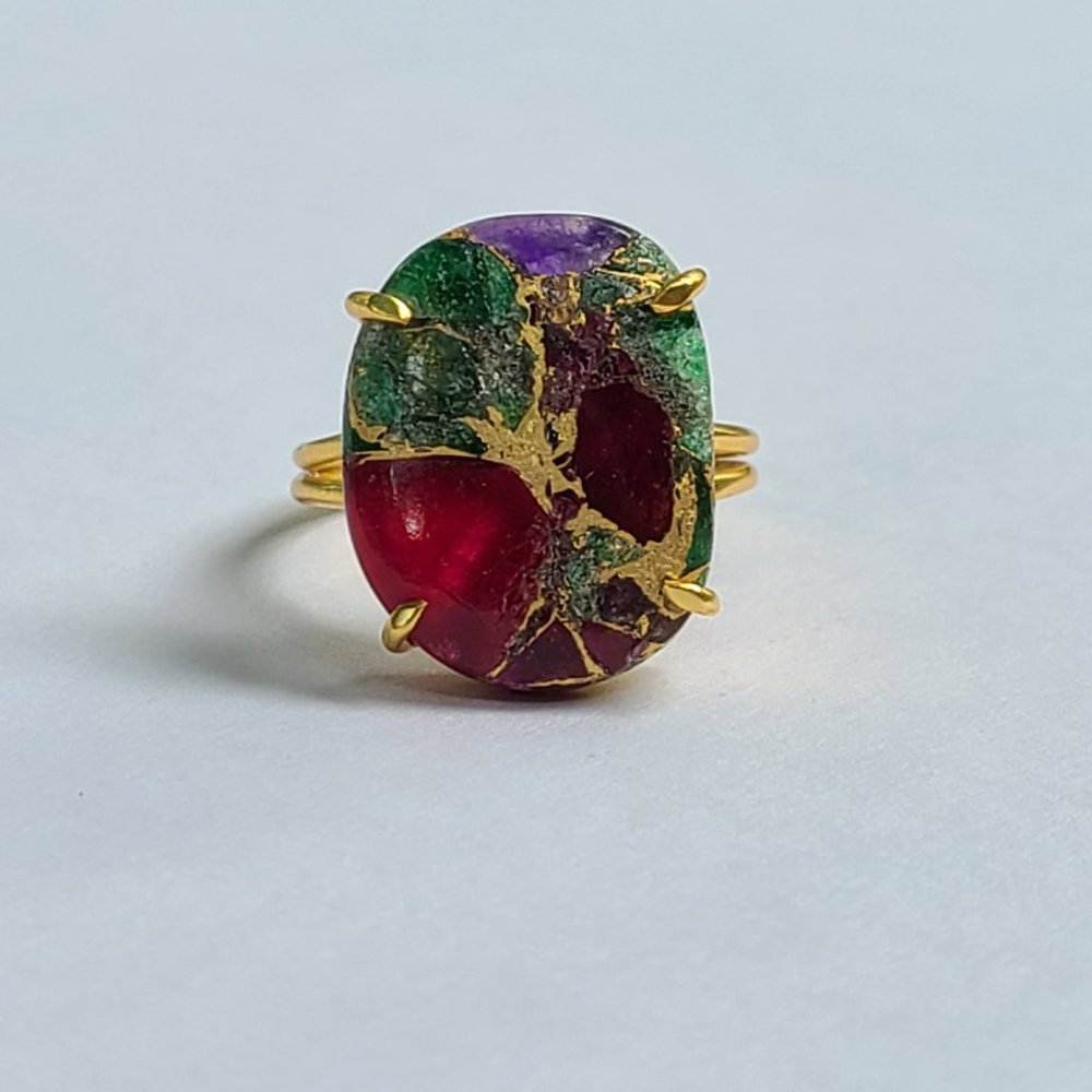 Mojave Turquoise Ring size 7 - Picture 3 of 11